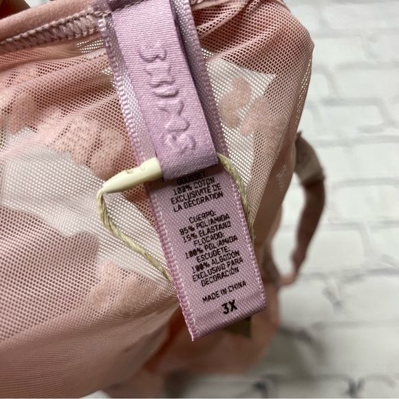 Skims After Hours velvet logo thong bodysuit size 3X Orchid NWT - Picture 4 of 10